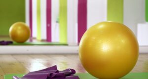 workout, ball, pilates