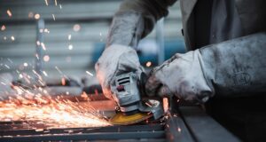 worker, grinder, factory