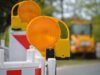 road construction, delimitation, construction site