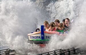 amusement park, europa park, boat