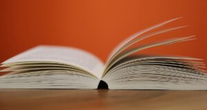 a book, open, pages