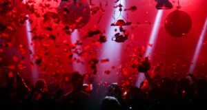 people doing party