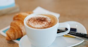 a cup of coffee