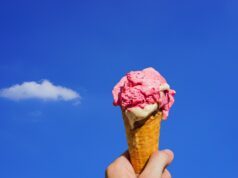 ice cream, milk ice cream, soft ice cream