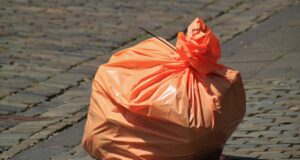 trash bag, waste, residual waste