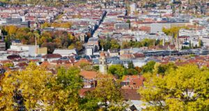 aerial view of city buildings during daytime