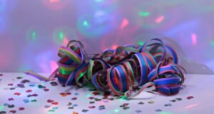 streamer, carnival, party