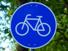 Schild Fahrrad