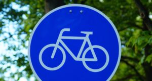 Schild Fahrrad