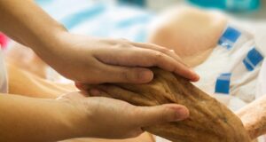 hand in hand, hospice, patient