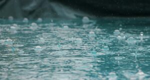 timelapse photography of water drops