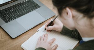 adult, laptop, computer
