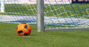 soccer, ball, gate