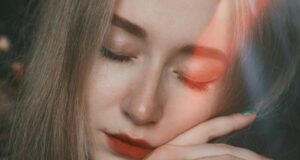 female model's portrait photo