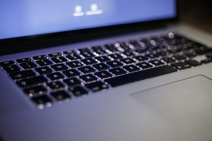 Photo by Markus Petritz turned on MacBook Pro