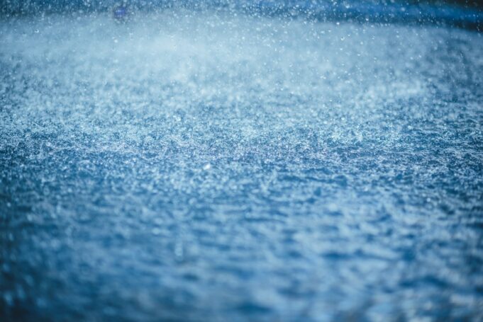 Photo by Guillaume Bourdages time-lapse photography of rain