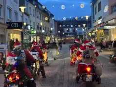 Großer Auftritt in Rot: Zweibrücker Nikolaustreffen bekommt Verstärkung von Biker-Nikoläusen