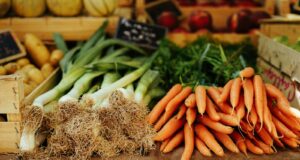 carrots and leeks