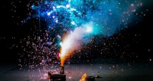 fireworks display