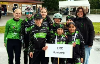 ERC Homburg holt zehn Medaillen bei süddeutscher Meisterschaft