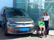 Schutzengelverein finanziert Fabian neues Auto für Therapien und Arztfahrten