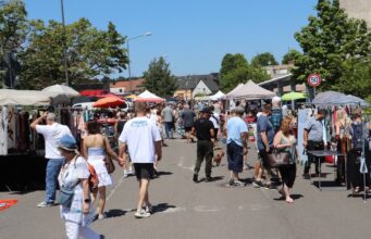 Homburger Flohmarkt in Bildern: Besucher, Stände und kleine Fundstücke