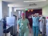 Annette Steinmetz verlässt den Zentral-OP des Klinikums Saarbrücken