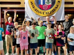 Elf Kinder bestehen Tischtennis-Sportabzeichen in Oberwürzbach