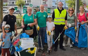 World Cleanup Day in Homburg: Viele Zigarettenkippen in der Innenstadt