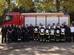 Elf Feuerwehrleute bestehen Atemschutz-Lehrgang in St. Ingbert