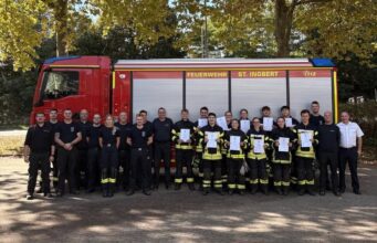 Elf Feuerwehrleute bestehen Atemschutz-Lehrgang in St. Ingbert