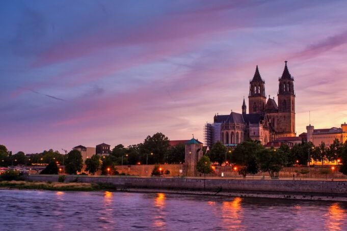 Magdeburg Elbe Sachsen-Anhalt Fluss