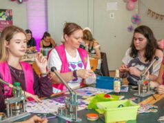 150 Mädchen feiern in Homburg – Aktion verbindet Kreativität und Aufklärung
